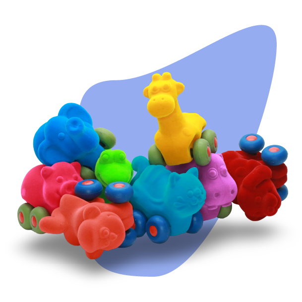 Micro Aniwheelie Assortment ( set of 8)