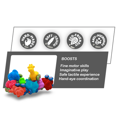 Micro Aniwheelie Assortment ( set of 8)