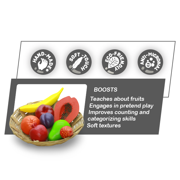Realistic Fruits Set of 8