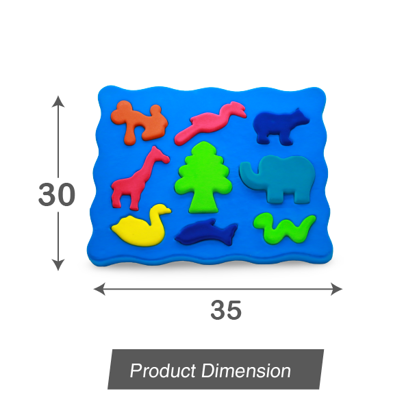 3D Shape Sorter Animals